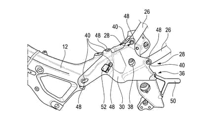 BMW Patent Alu-Karbonrahmen