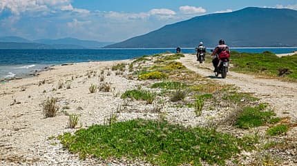 Motorradreise Griechenland Ionische Inseln Lefkada Kefalonia Ithaka Motorradreise Griechenland Ionische Inseln