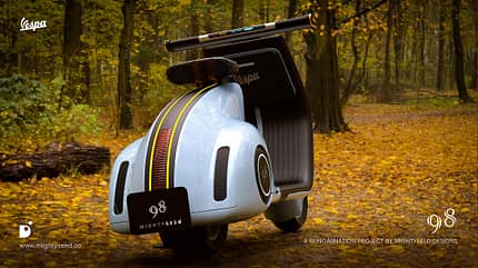 Vespa 98 by Mightyseed Designs