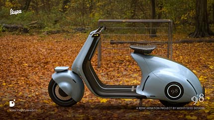 Vespa 98 by Mightyseed Designs