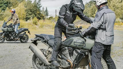 Harley-Davidson Adventure Camp Leser Test Ride Harley-Davidson Adventure Camp