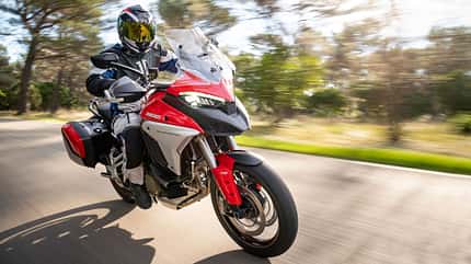 Ducati Multistrada V4 und BMW R 1250 GS Test Ducati Multistrada V4 und BMW R 1250 GS Test