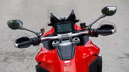 Ducati Multistrada V4 und BMW R 1250 GS Test