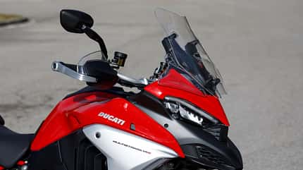 Ducati Multistrada V4 und BMW R 1250 GS Test