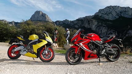 Aprilia RS 660 Honda CBR 650 R Vergleichstest Aprilia RS 660 Honda CBR 650 R Vergleichstest