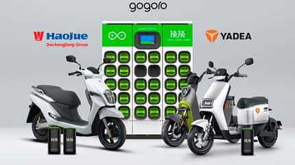 Gogoro Yadea DCJ Group Partnerschaft Gogoro Yadea DCJ Group Partnerschaft