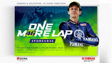 Valentino Rossi Eicma 2021 Yamaha Valentino Rossi Eicma 2021 Yamaha
