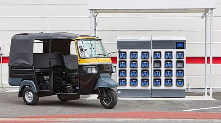 11/2021, Honda Batterietauschsystem Indien Honda Batterietauschsystem Indien