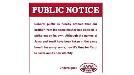 11/2021, Yezdi und Jawa Yezdi und Jawa