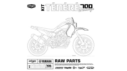 01/2022, Crispy-Club Yamaha Ténéré 700 Heritage Kit Crispy-Club Yamaha Ténéré 700 Heritage Kit