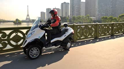 Fahrbericht Piaggio MP3 Hybrid 300ie Elektro Fahrbericht Piaggio MP3 Hybrid 300ie Elektro