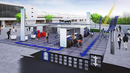Batteriewechselsystem Gachaco 