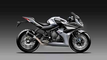 Entwurf Rendering Triumph Trident 660 RR Rendering Triumph Trident 660 RR