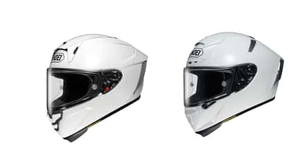 Shoei X-SPR Pro und X-Spirit III (links) Shoei X-SPR Pro und X-Spirit III (links)