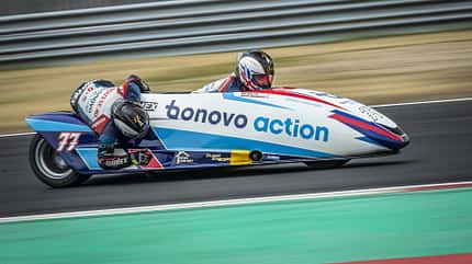 Rennbericht IDM Most 2022 IDM Sidecar