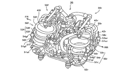 Honda V4 Patent