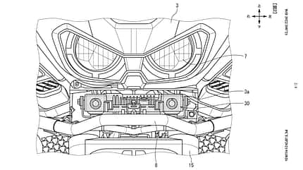 Honda Patent Front Camera Africa Twin Kamera (2022)
