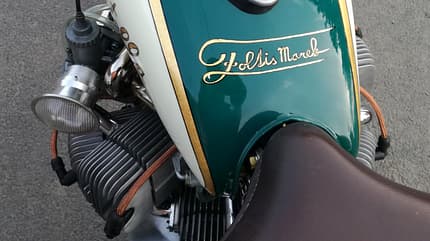 Bistella 500 von Marek Foltis mit Doppel-Sternmotor mit Kompressor Basis Jawa Zweitakt