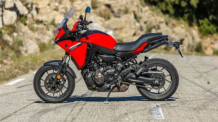 Triumph Tiger Sport 660, Kawasaki Versys 650, Yamaha Tracer 7 GT Vergleichstest