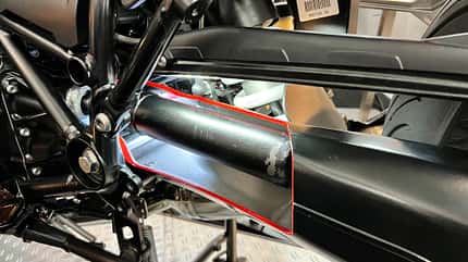 Schwingenachse für BMW R 1200 und R 1250 von Emil Schwarz und Jürgen Widmann Schwingenachse für BMW R 1200 und R 1250 von Emil Schwarz und Jürgen Widmann