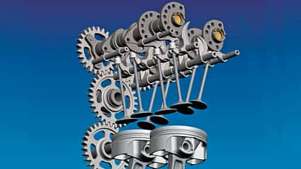 TechnikProfi, Motorradtechnik, Ventiltrieb, Ducati-Panigale-V4-Motor, Nockenwellenantrieb TechnikProfi_2019_18_01_7