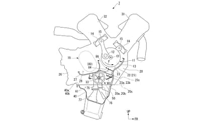 Honda V4 Patent