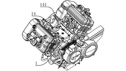 Patent V4 Motor Qianjiang QJMotor Benelli