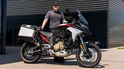 Auftakt Ducati Leser-Experience Multistrada V4 Rally Auftakt Ducati Leser-Experience Multistrada V4 Rally