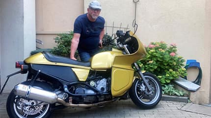 R 65 Burgman RS Eigenbau Umbau von Thomas Janotta aus Suzuki Burgman 650 und BMW R 100 RS R 65 Burgman RS Eigenbau Umbau von Thomas Janotta aus Suzuki Burgman 650 und BMW R 100 RS
