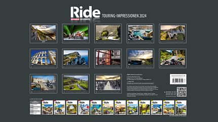 RIDE Motorrad-Kalender 2024 RIDE Motorrad-Kalender 2024