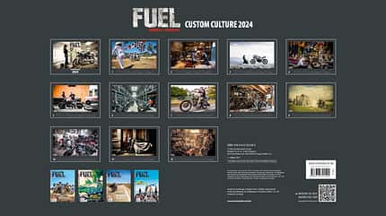 FUEL Motorrad-Kalender 2024 RIDE Motorrad-Kalender 2024