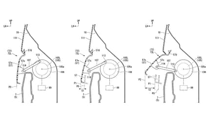 Honda Patent Verkleidungsklappen