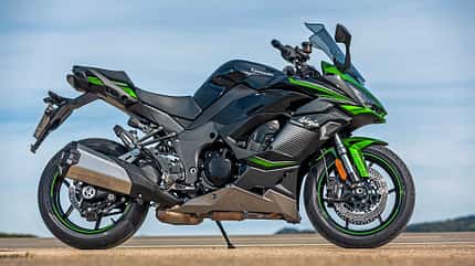 Vergleichstest, kawasaki ninja 1000 sx, Seitenansicht