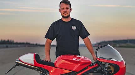 Ducati Desmospagedici RP Custombike Umbau von Rindperformance