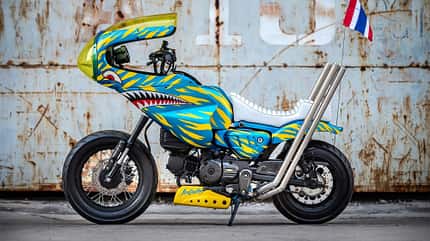 Honda Monkey 125 Bosozoku von Monqey King