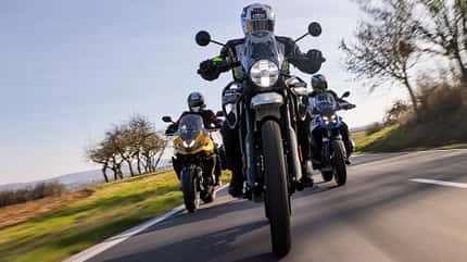 Dauertest-Motorräder Frühjahrsausfahrt