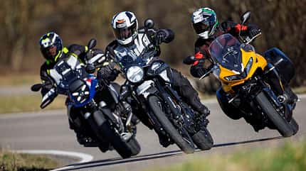 Dauertest-Motorräder Frühjahrsausfahrt