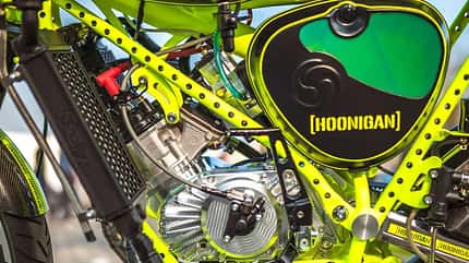 Simson S 51 Zweitakt Umbau Holy Bastard von Tony Möckel