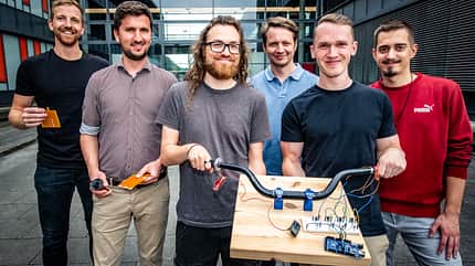 Smarte Griffe am Motorrad, TH Köln und brehmergroup Smarte Griffe am Motorrad, TH Köln und brehmergroup