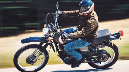 Conti TKC 70 auf Yamaha XT 500 im Praxistest Conti TKC 70 auf Yamaha XT 500 im Praxistest