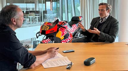 KTM CEO Gottfried Neumeister im Interview (10/2025) KTM CEO Gottfried Neumeister im Interview (10/2025)