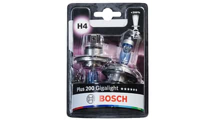 H4-Lampen Motorräder Test Bosch Gigalight +200 H4-Lampen Motorräder Test Bosch Gigalight +200
