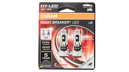 H7-Lampen Motorräder Test Osram Night Braker LED Speed H7-Lampen Motorräder Test Osram Night Braker LED Speed