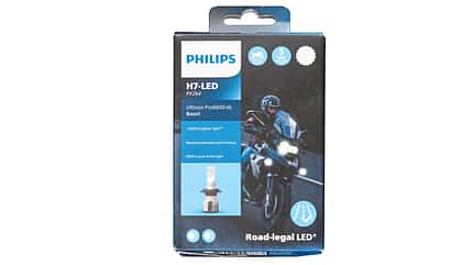 H7-Lampen Motorräder Test Philips Ultinon Pro 6000 Boost H7-Lampen Motorräder Test Philips Ultinon Pro 6000 Boost