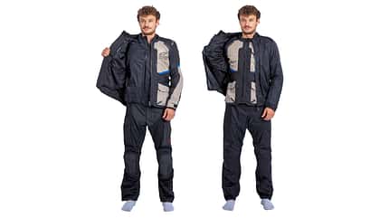 Motorrad-Textilkombis mit wasserdichter Membran Test