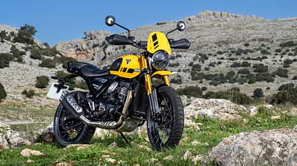 Triumph Scrambler 400 XC Fahrtest Triumph Scrambler 400 XC Fahrtest