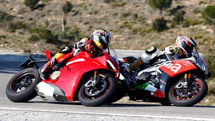 V4-Superbikes im Vergleichstest