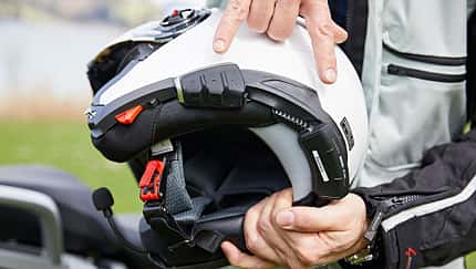 Motorrad-Kommunikationssystem mit Sprachsteuerung