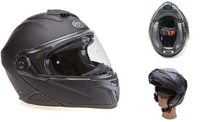 Vergleichstest Klapphelme (MOTORRAD 21/2017)