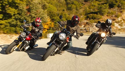 Japanische Retro-Bikes im Test